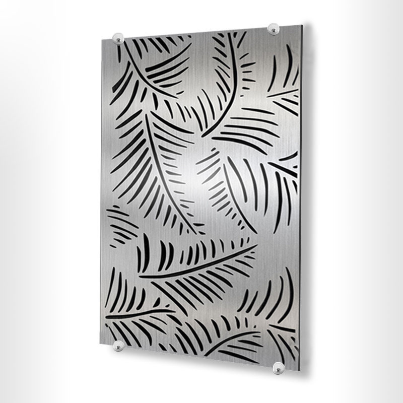 Steel Plate Art Supports 8mm, Side Edge Grip | Picture Hanging Direct