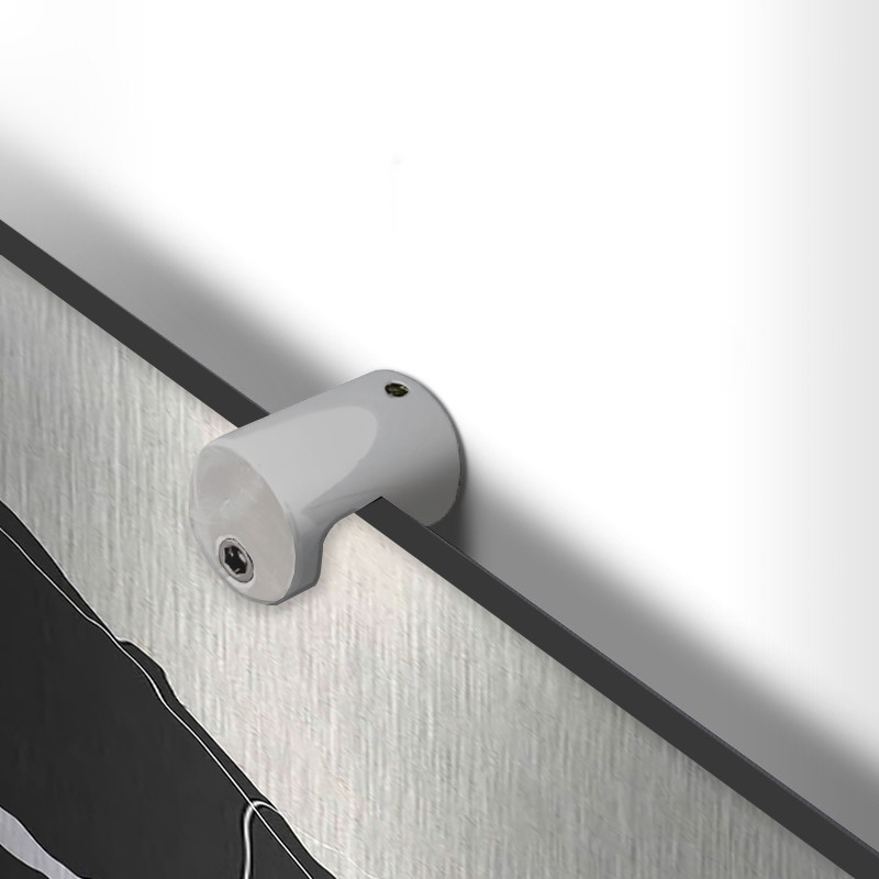 Steel Plate Art Supports 8mm, Side Edge Grip | Picture Hanging Direct