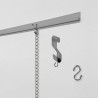 J-Rail Steel Chain Hanging Kit | Picture Hanging Direct