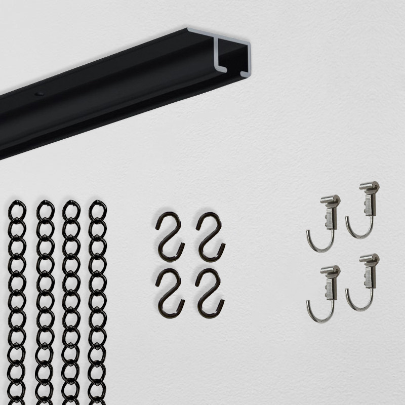 U-Rail Steel Chain Hanging Kit | Picture Hanging Direct