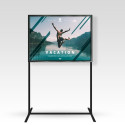 Double Sided Free Standing Information Stand floor standing sign holders poster display Pavement Sign AO