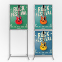 Double Sided Free Standing Information Stand floor standing sign holders poster display Sign A1
