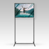 Double Sided Free Standing Information Stand floor standing sign holders poster display Sign A1