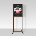Double Sided Free Standing Information Stand floor standing sign holders poster display  A2
