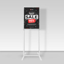 Double Sided Free Standing Information Stand floor standing sign holders poster display  A2