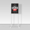 Double Sided Free Standing Information Stand floor standing sign holders poster display  A2