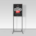 Double Sided Free Standing Information Stand floor standing sign holders poster display  A2