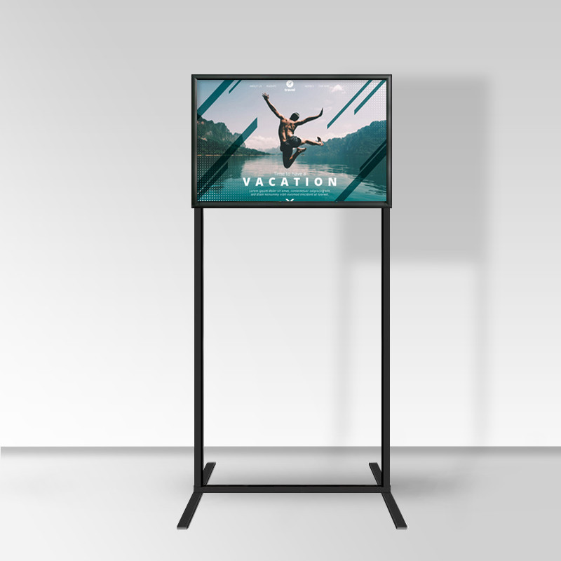 Double Sided Free Standing Information Stand floor standing sign holders poster display  A2