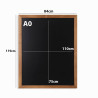 Ceiling to Chalkboard Chain Hanging Kit | Picture Hanging Direct