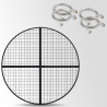 Round Mesh Ceiling Hanging Kit | Picture Hanging Direct
