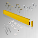 Clip Rail ready to use kit for Art Gallery System  picture hanging 3m