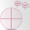 Round Mesh Ceiling Hanging Kit | Picture Hanging Direct
