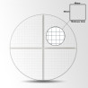 Round Mesh Ceiling Hanging Kit | Picture Hanging Direct