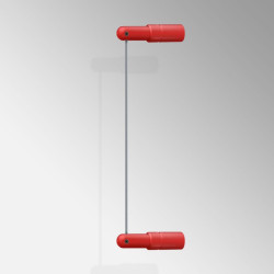 Cable displays Wall to Wall, steel wire rope fittings wall mounted