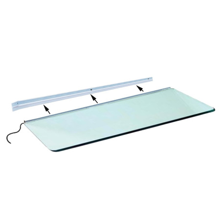 Lighting Glass Shelves