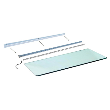 Lighting Glass Shelves