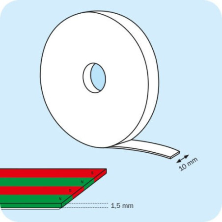 Strong Self Adhesive Magnetic Tape