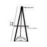 Hire New wooden Greco Easel 160 CM