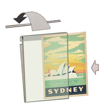 A3 Rod wire rope cable display ceiling floor KIT