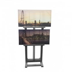 Vertical Display Easel Wooden Hire