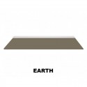 Earth Colour Glass Shelf