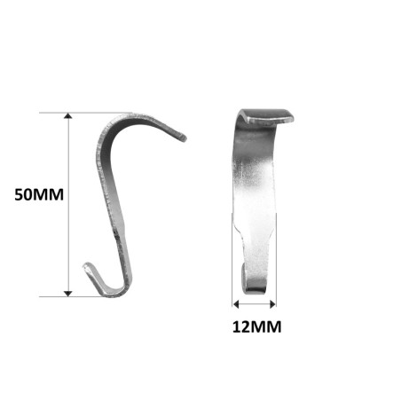 Moulding Poster Hanger Aluminium Silver