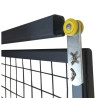 Mesh Grid Sliding Wall Picture Hanging System