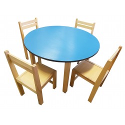 Kids Pre School Table & Chairs