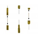 Ceiling to Floor Cable BRASS Gold Fixings