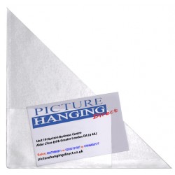 Double Corner & business card Triangular Sticky Back Clear Pocket Self Adhesive
