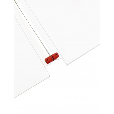 Red Panel Support Double 4MM