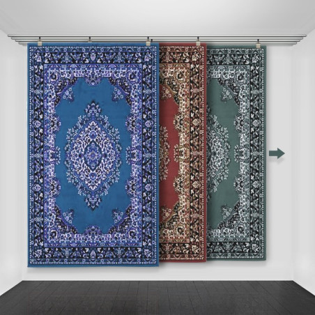 Sliding Carpet Rug Hanging System