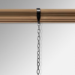 Black Traditional Moulding chain Picture hanging