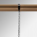 Black Traditional Moulding chain Picture hanging Kit