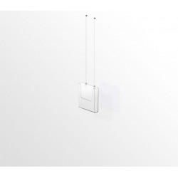 Leaflet Holder Ceiling Hanging (Cable display kit)