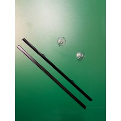 Black Poster Hanger with Suction Cup