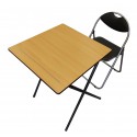 Folding Exam Table With Chair Set