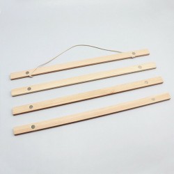 Wooden Poster Hanger (By Paper Size)