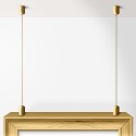 Ceiling to Frame Hanging Kit (Gold)