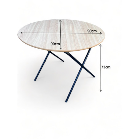 Round Folding Table