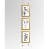 A4 Silver Frame & Wall 2 Wall Kit