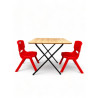 Kids Folding Table with 2 Chairs