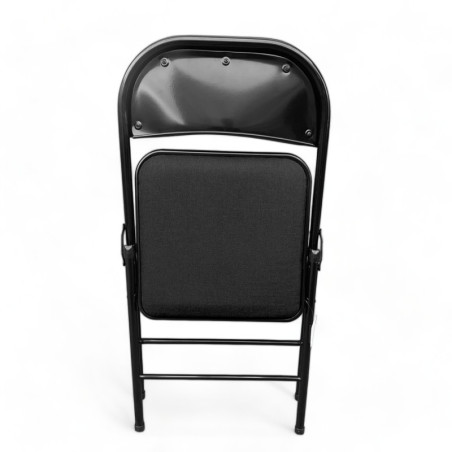 Black Fabric Folding Chair