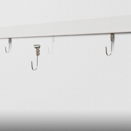 Banner Hanging Kit, Clip Rail