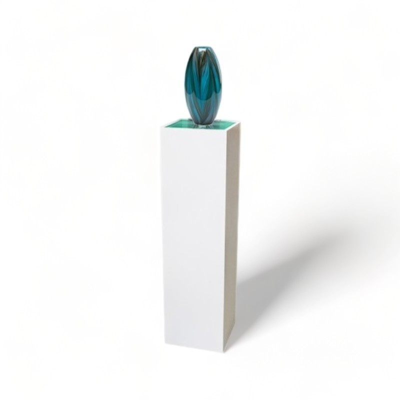 Expo Plinths wooden and glass top