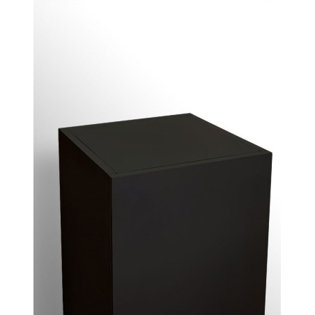 Expo Plinths wooden and glass top