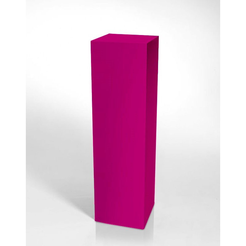 Expo Plinths wooden and glass top