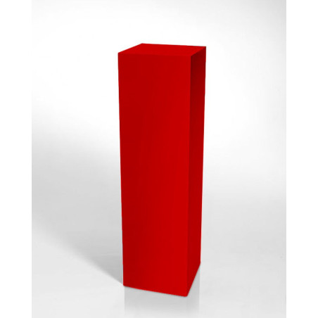 Expo Plinths wooden and glass top