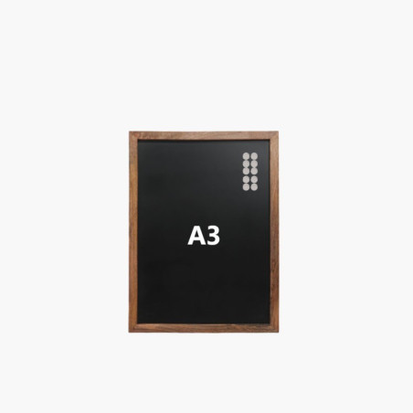 Wooden Photograph Display Magnet Board