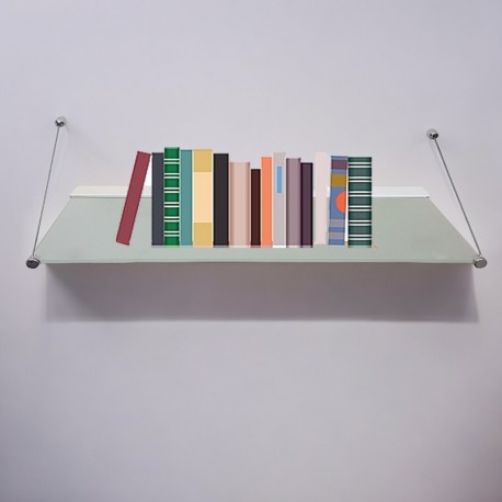 Wall to Wall Book Glass Shelf